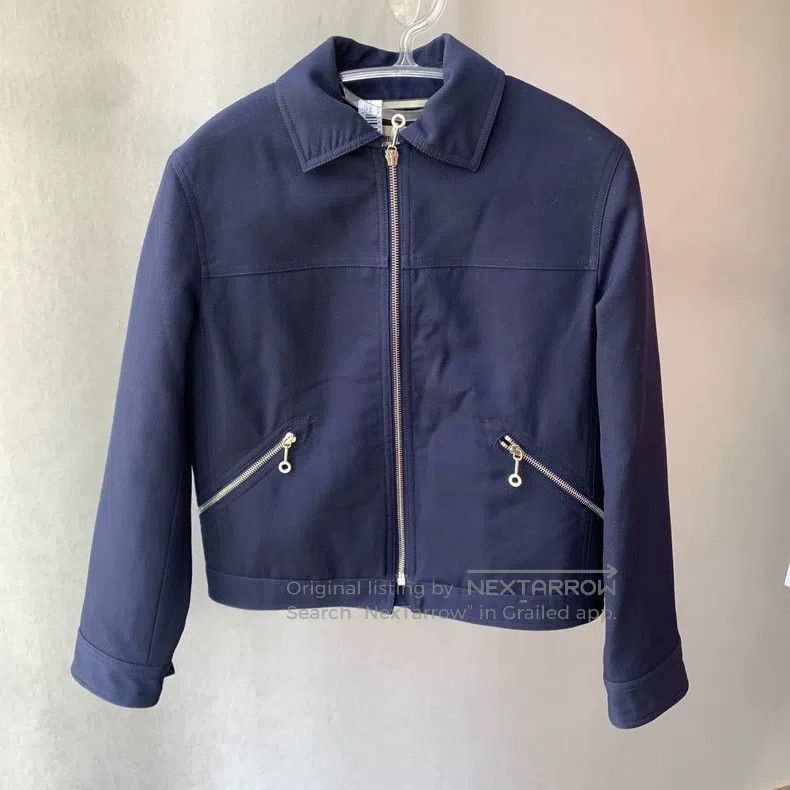Hermes Hermes Coat/Jacket in Dark Navy Size 4XL / US 24-26 - 1 Thumbnail