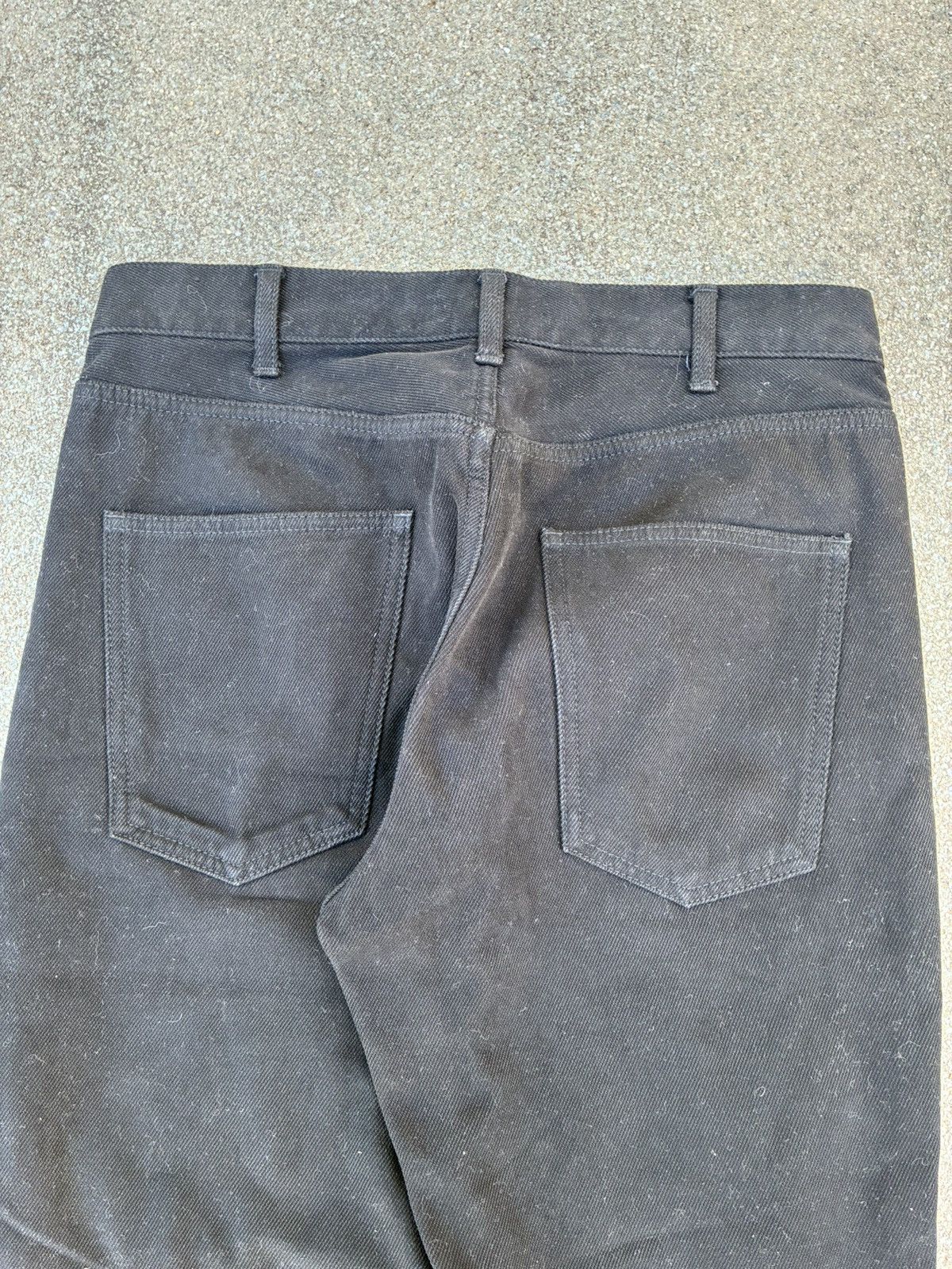 Celine Celine by Hedi Slimane FW20 Dylan Flare Japanese Jeans Size US 29 - 12 Thumbnail