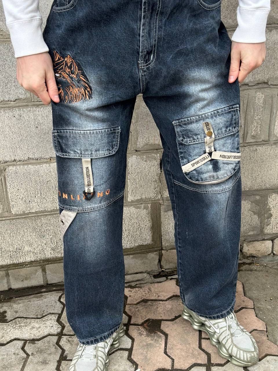 Number (N)ine VTG Wolf Rap Jeans Size 33 Y2K Man 00s USA Baggy Hype Trend Size US 33 - 5 Thumbnail