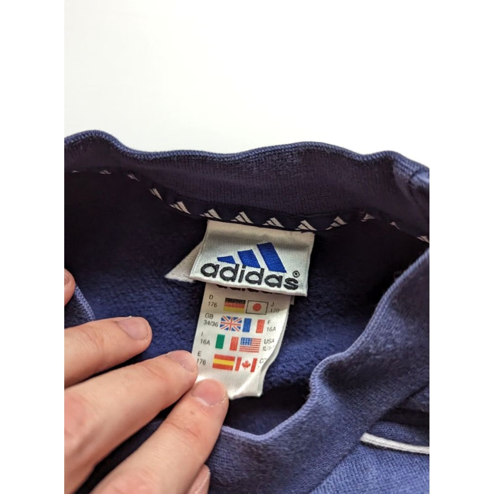 Adidas adidas sweatshirt VOLVO BALDEGGER TEAM XL Blue Mens Sweatshirt XL Blue adidas BALDEGGER TEAM VOLVO SLRG WIL Pullover Men Smart Choice Size US XL / EU 56 / 4 - 3 Thumbnail