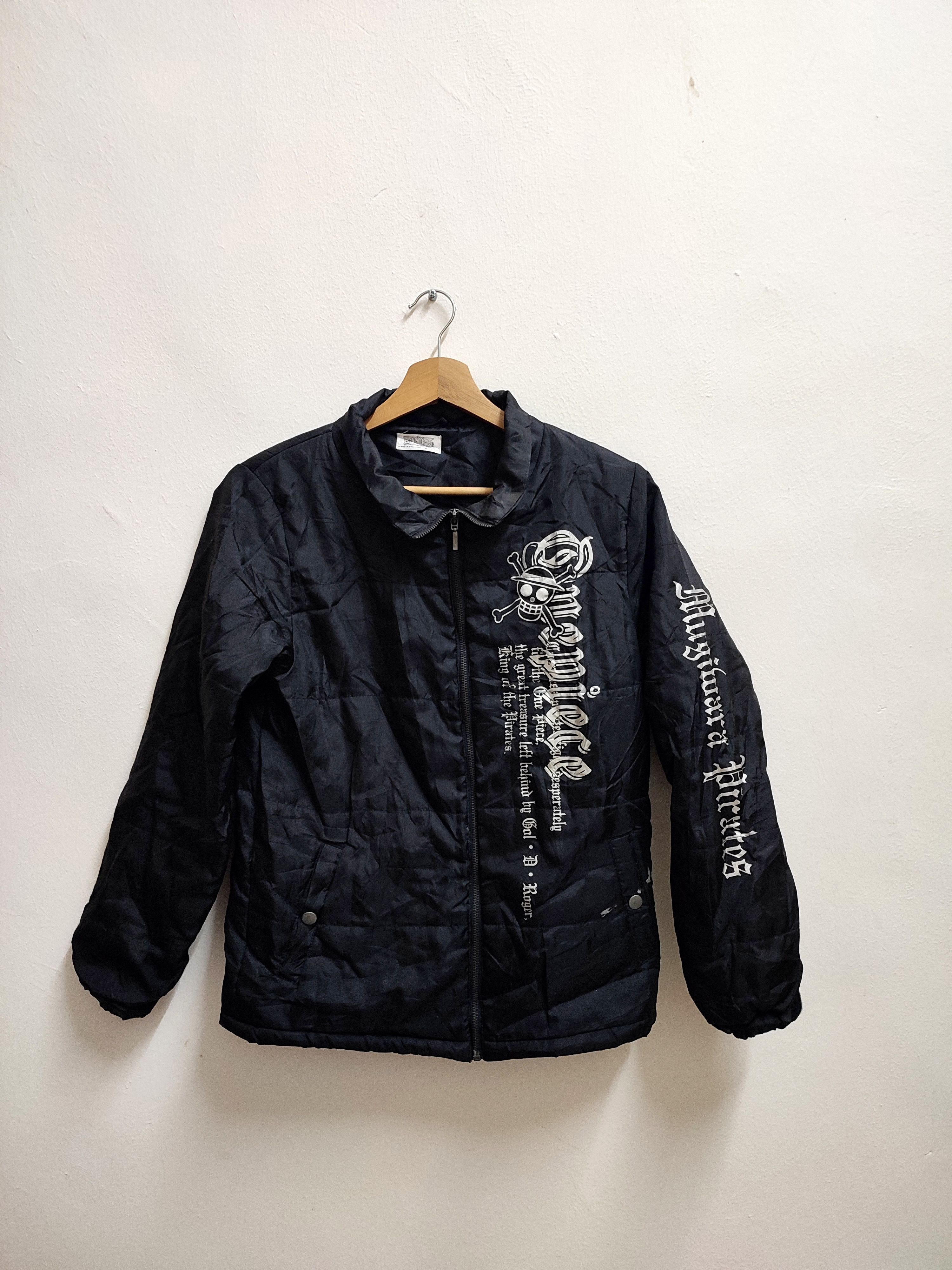 One Piece Vintage One Piece Mugiwara Pirates Black Jacket Size US S / EU 44-46 / 1 - 3 Thumbnail