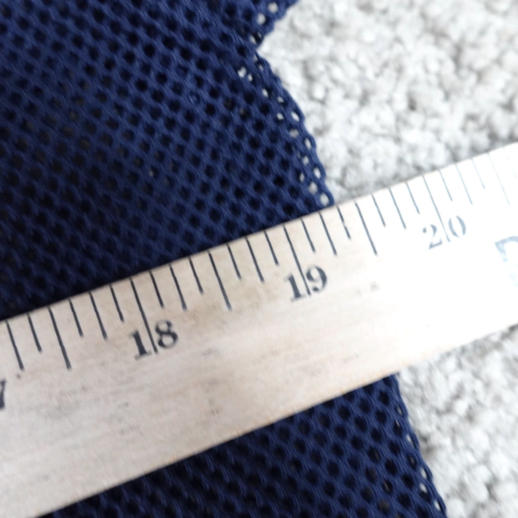Vintage VINTAGE American Vintage Polo Shirt Mens Large Blue 70s Knit Perforated Short Sleeve Collar Button 70s Mens Size US L / EU 52-54 / 3 - 8 Thumbnail