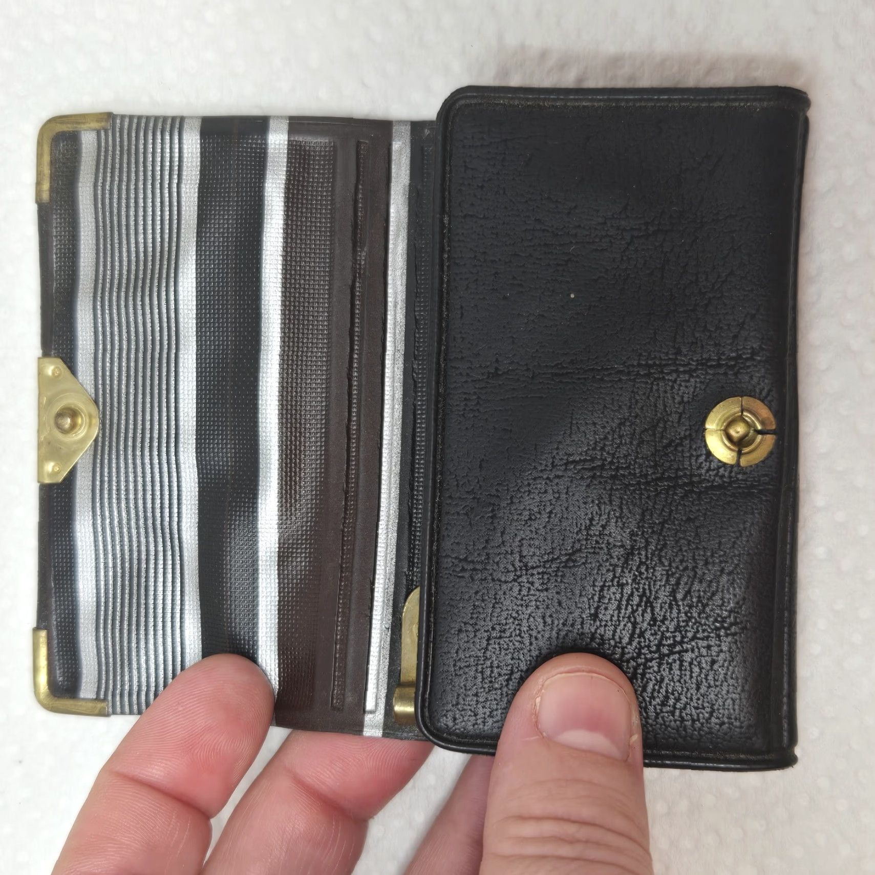 CO VINTAGE Black Leather Key Case Promo Giveaway G.L. Fisher & Co Men Size ONE SIZE - 5 Thumbnail