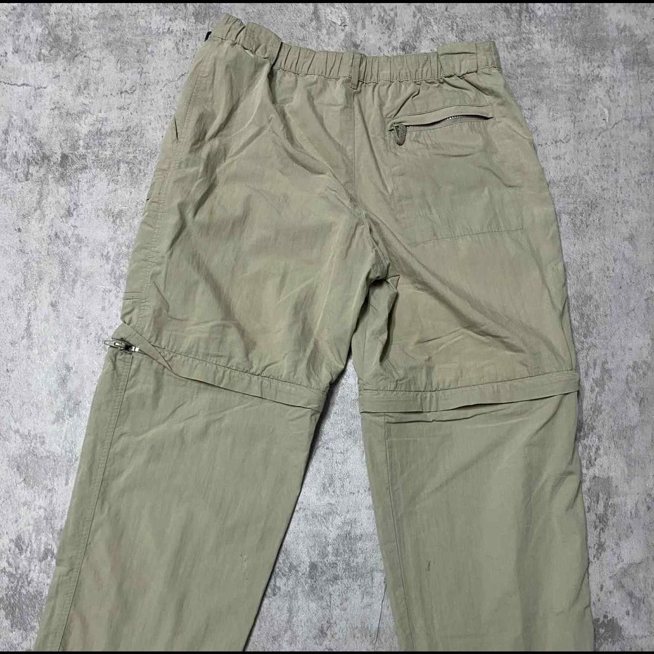 Other Khaki green convertible hiking pants #hikinggear Size 34" / US 12 / IT 48 - 1 Thumbnail