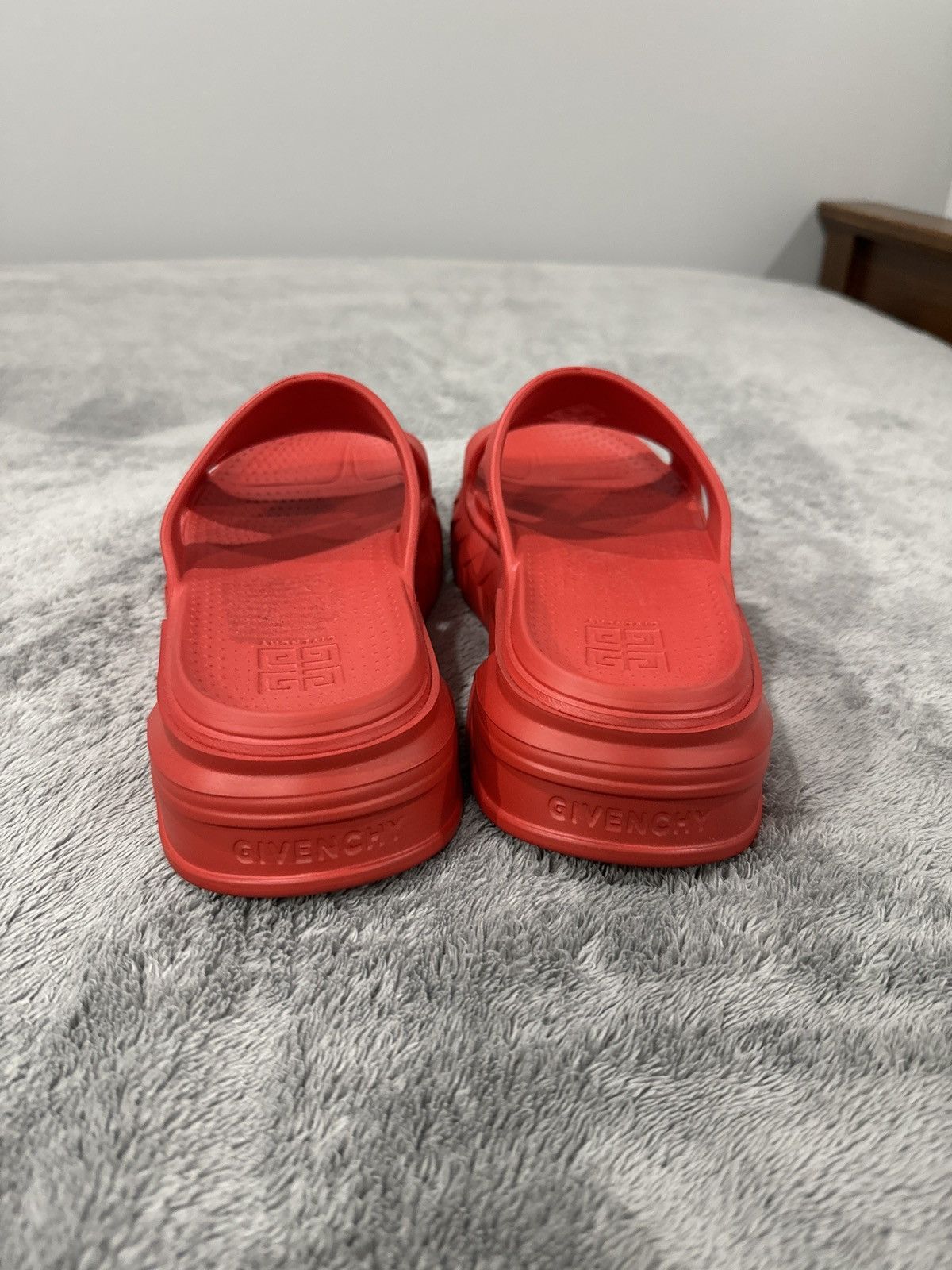 Givenchy Givenchy Marshmallow Slider Sandal- Red Size US 10 / EU 43 - 4 Thumbnail