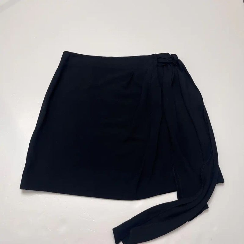 Miu Miu Miu Miu Summer Black Short Skirt 0089 Size 23" - 1 Thumbnail
