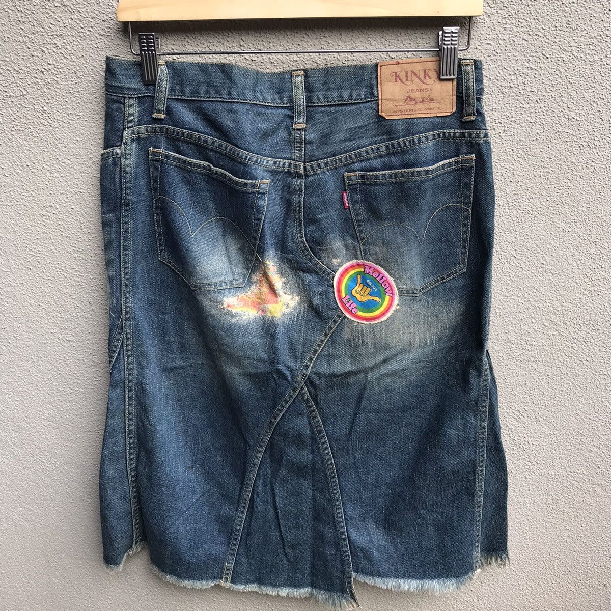 Hysteric Glamour HYSTERIC GLAMOUR skirt jeans multi patch Size 30" / US 8 / IT 44 - 3 Thumbnail