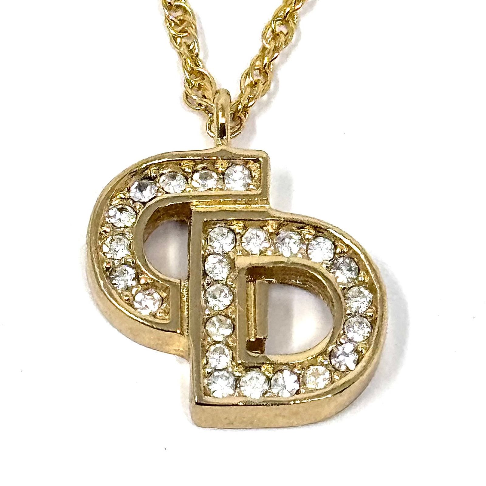 Dior Dior Crystal ‘CD’ Pendant Size ONE SIZE - 1 Thumbnail