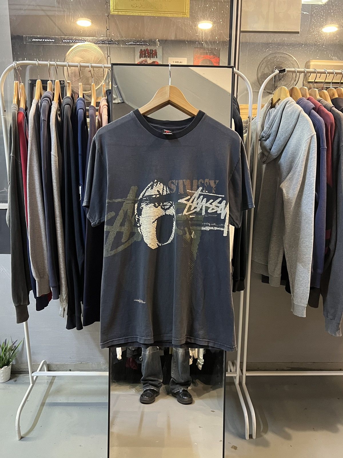 Alpha Industries × Stussy Vintage Stussy Apache Size US M / EU 48-50 / 2 - 1 Thumbnail