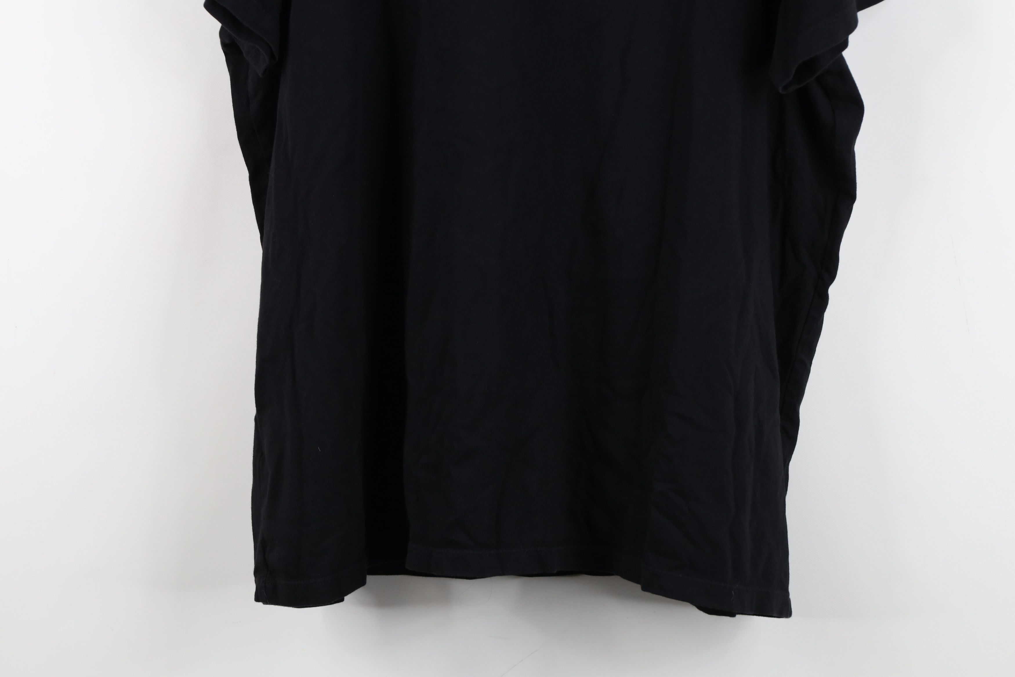 Vintage Vintage 90s Prairie Cotton Short Sleeve T-Shirt Black USA Size XL / US 12-14 / IT 48-50 - 14 Thumbnail