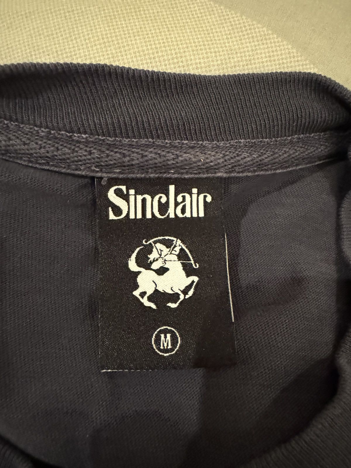 Sinclair Global Sinclair Global Navy T-Shirt *Rare* Size US M / EU 48-50 / 2 - 4 Thumbnail