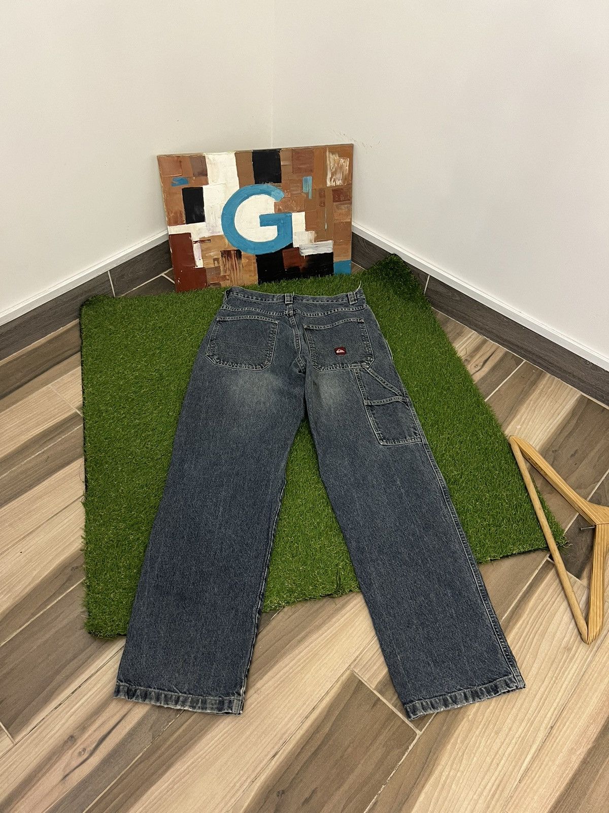Quiksilver Vintage 90s Quicksilver Denim Jeans S Size Light Wash Mens Size US 28 / EU 44 - 10 Thumbnail