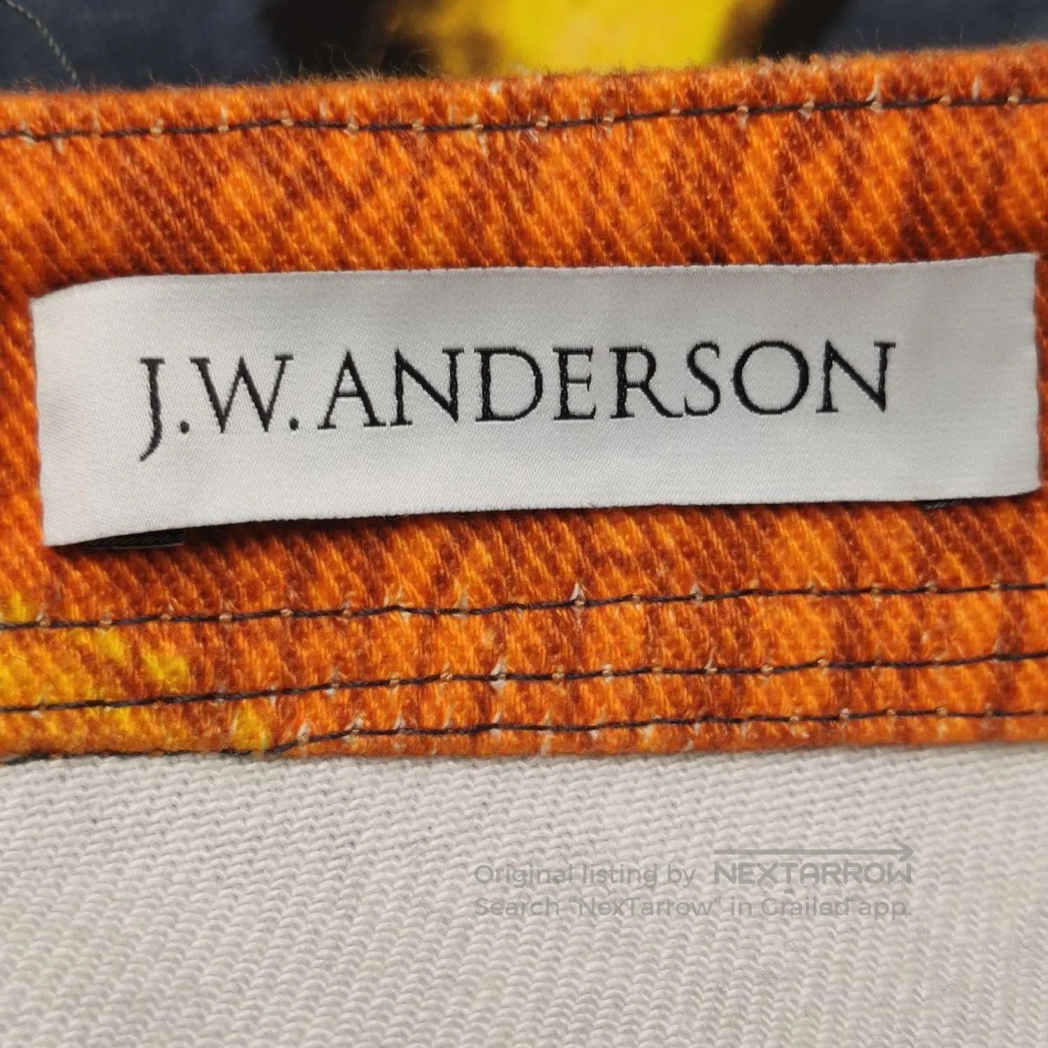 JW Anderson J.W.Anderson Cotton Color-Block Trousers XS US34. Size US 34 / EU 50 - 4 Thumbnail