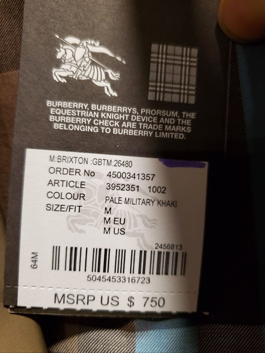 Burberry Burberry Trench Coat Sz M Size US M / EU 48-50 / 2 - 8 Thumbnail
