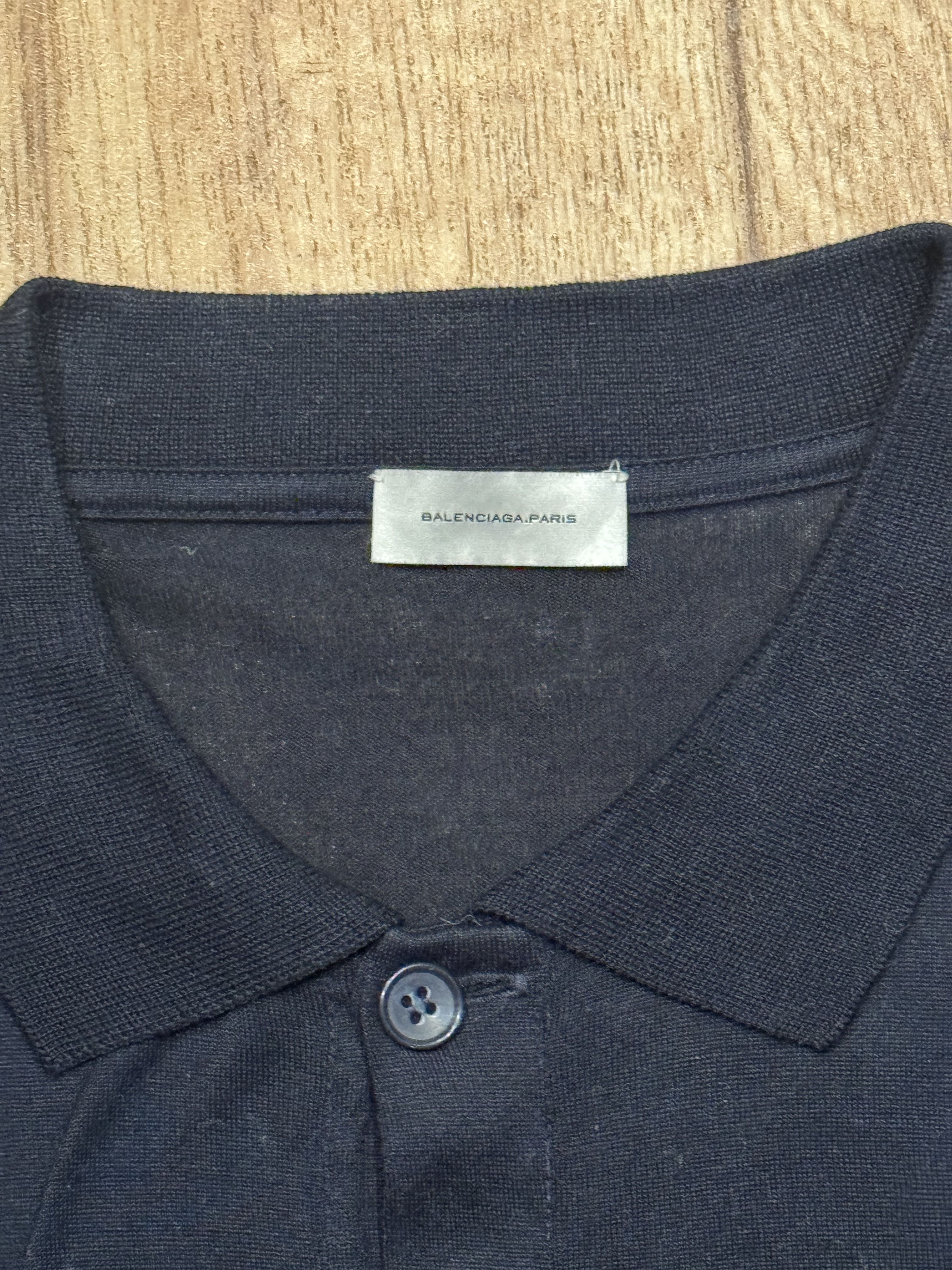 Balenciaga Balenciaga Long-Sleeve Polo Size US L / EU 52-54 / 3 - 3 Thumbnail