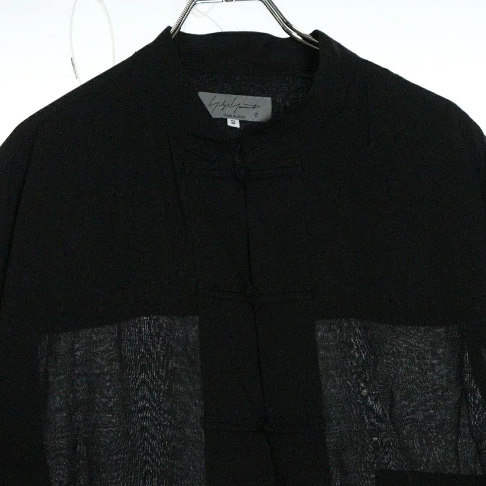 Yohji Yamamoto YOHJI YAMAMOTO POUR HOMME/ 24SS Shaka Button Blouse Size US M / EU 48-50 / 2 - 3 Thumbnail