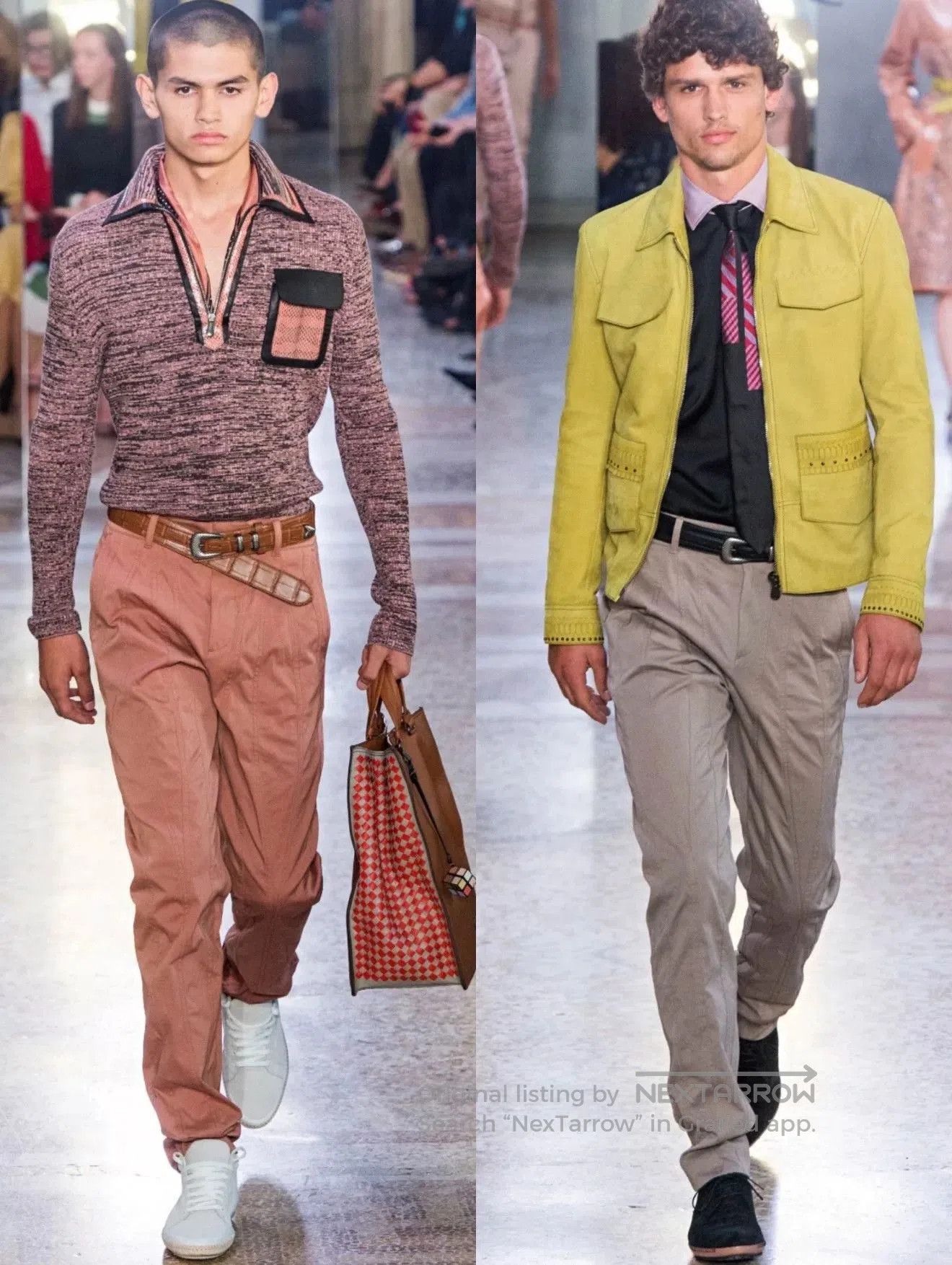 Bottega Veneta Bottega Veneta Yellow Suede Jacket. Size L / US 10 / IT 46 - 7 Thumbnail