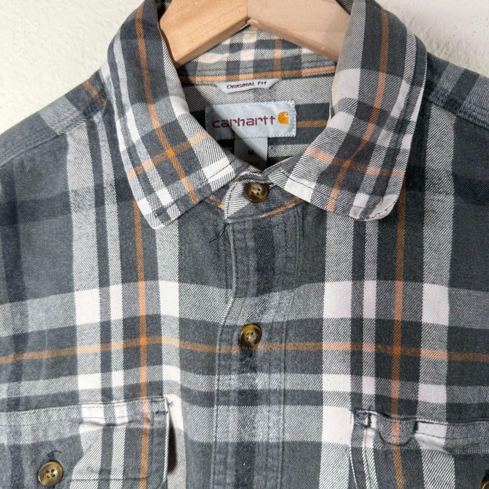 Carhartt Carhartt Shirt Men's M Grey Plaid Size US M / EU 48-50 / 2 - 4 Thumbnail