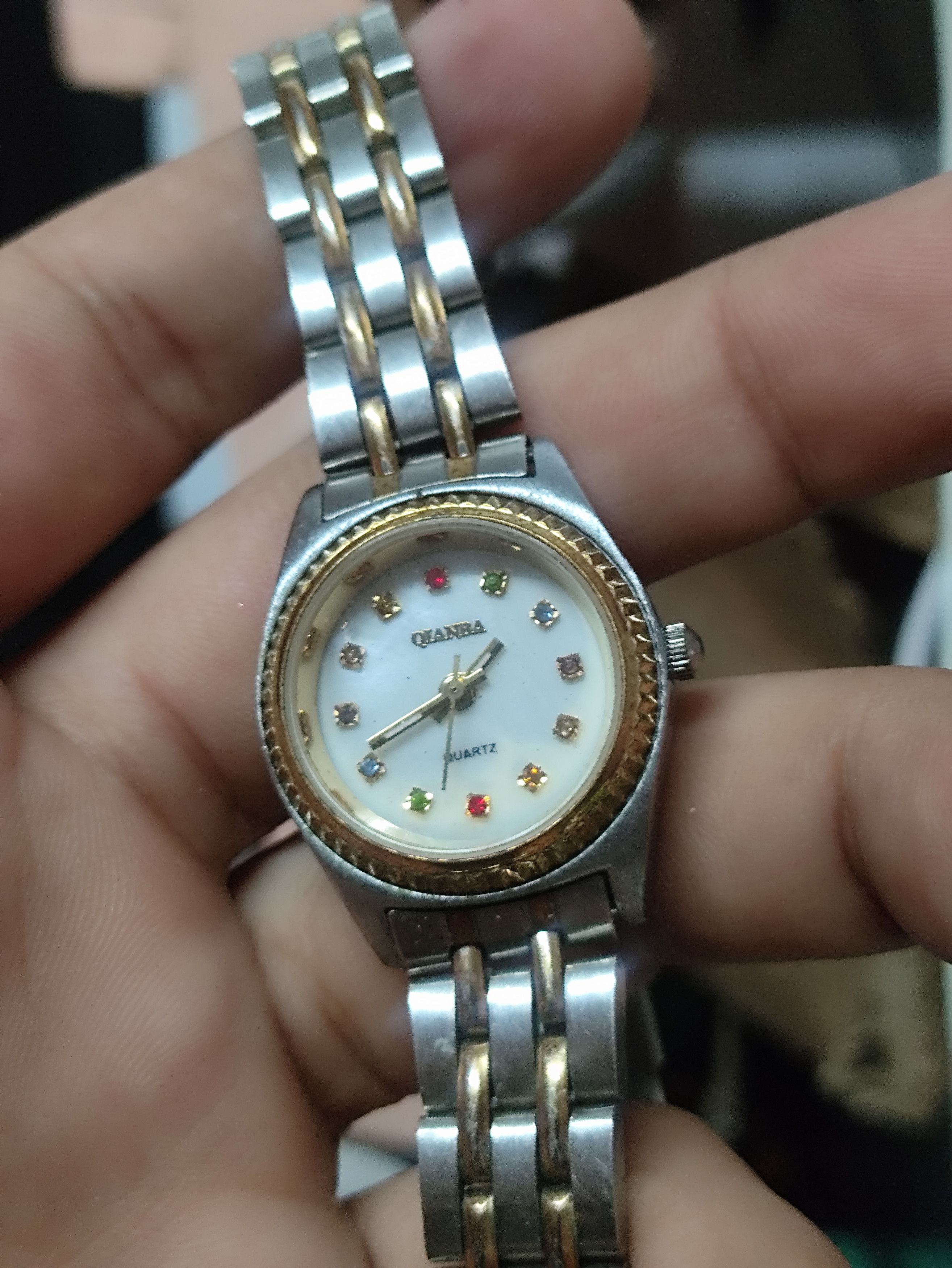 Japanese Brand VINTAGE "QIANBA" WATCH (NO. 8079L). LADIES WATCH Size ONE SIZE - 3 Thumbnail