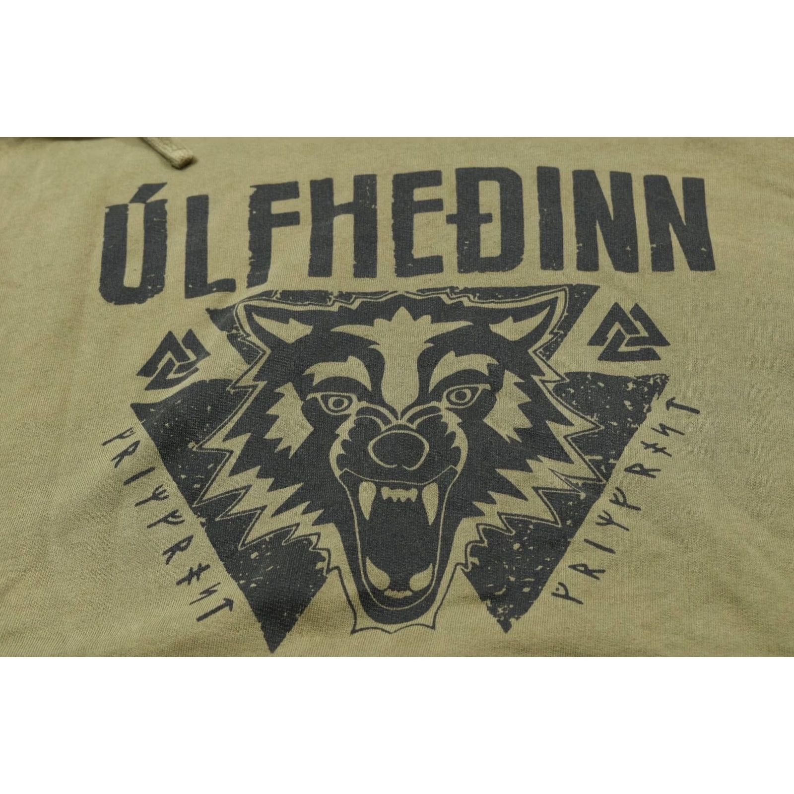 Vintage Grimfrost Hoodie Mens 2XL Green Clan ULFHEDINN Sweater Long Sleeve Viking Size US XXL / EU 58 / 5 - 4 Thumbnail