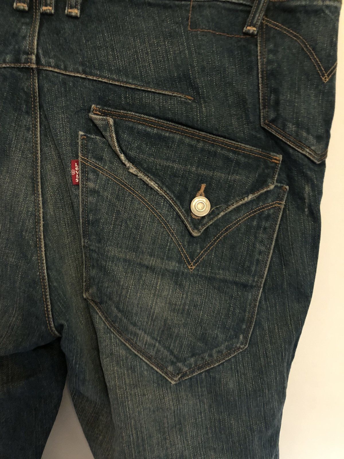 Levi's × Vintage Levi’s Flared Engineered Jeans Size US 34 / EU 50 - 9 Thumbnail