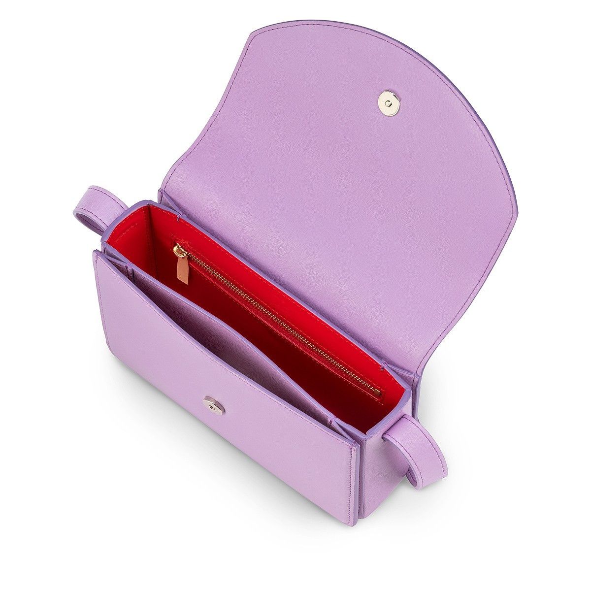 Christian Louboutin oc11z0125 Size:/ Loubi 54 Crossbody in Purple Size ONE SIZE - 4 Thumbnail