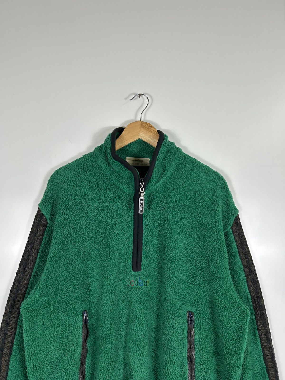Vintage ⚡️Vintage Adabar Fleece Half Zipper Sweater Size US L / EU 52-54 / 3 - 4 Thumbnail