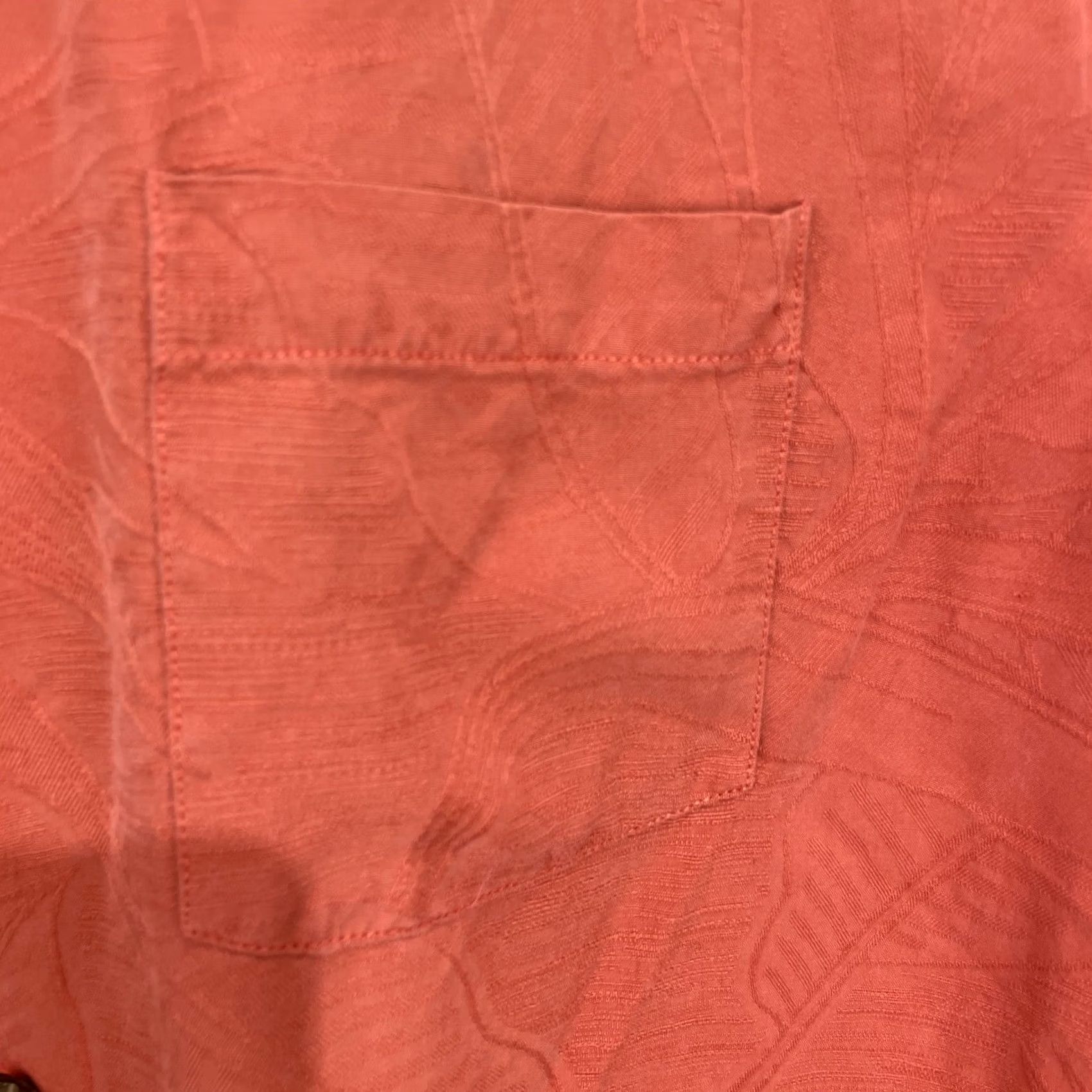 Tommy Bahama Tommy Bahama Silk Hawaiian Shirt Men's M Pink Button-Up Short Sleeve Camp Size US M / EU 48-50 / 2 - 7 Thumbnail