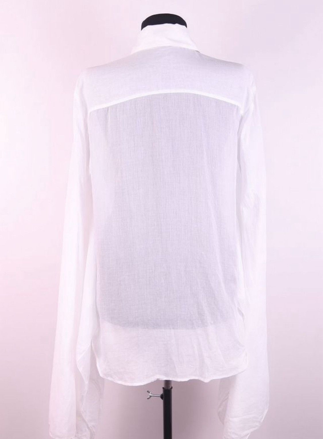 Gucci Gucci Tom Ford 2003 Wide Long Sleeves White Shirt Blouses Size M / US 6-8 / IT 42-44 - 3 Thumbnail