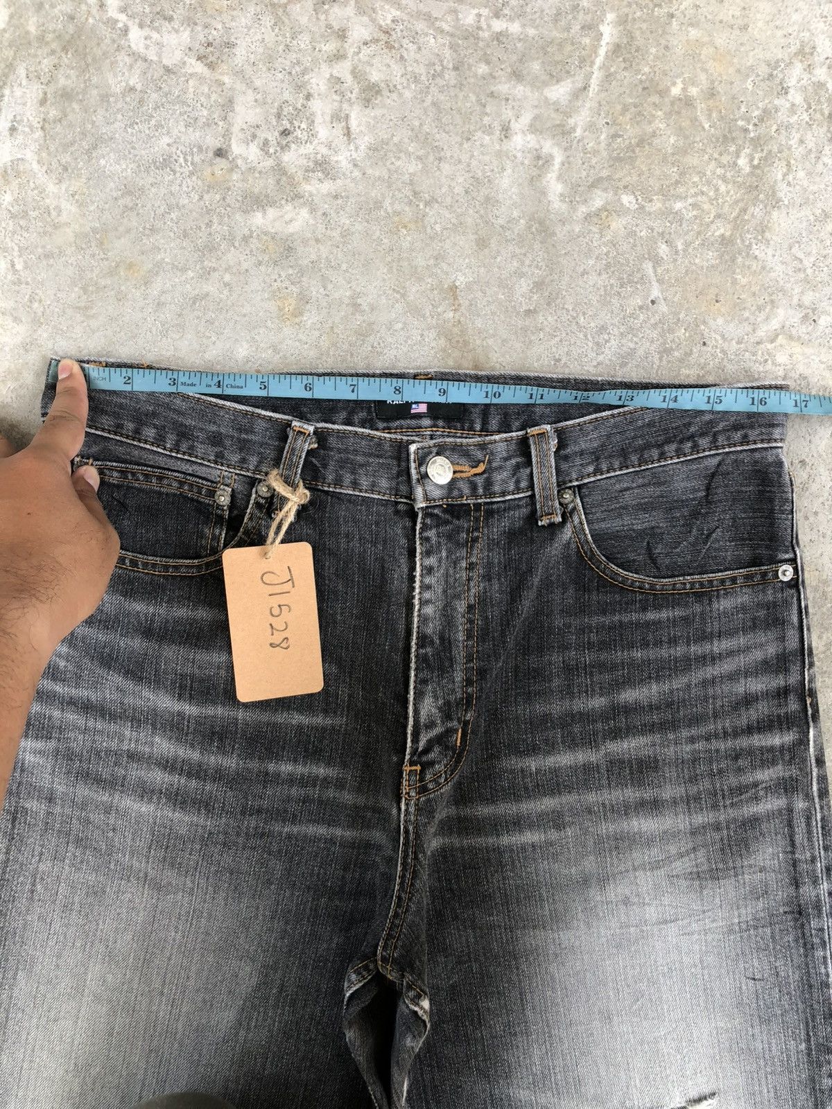 Polo Ralph Lauren Polo Ralph Lauren Loose Distressed Jeans Size US 33 - 24 Thumbnail