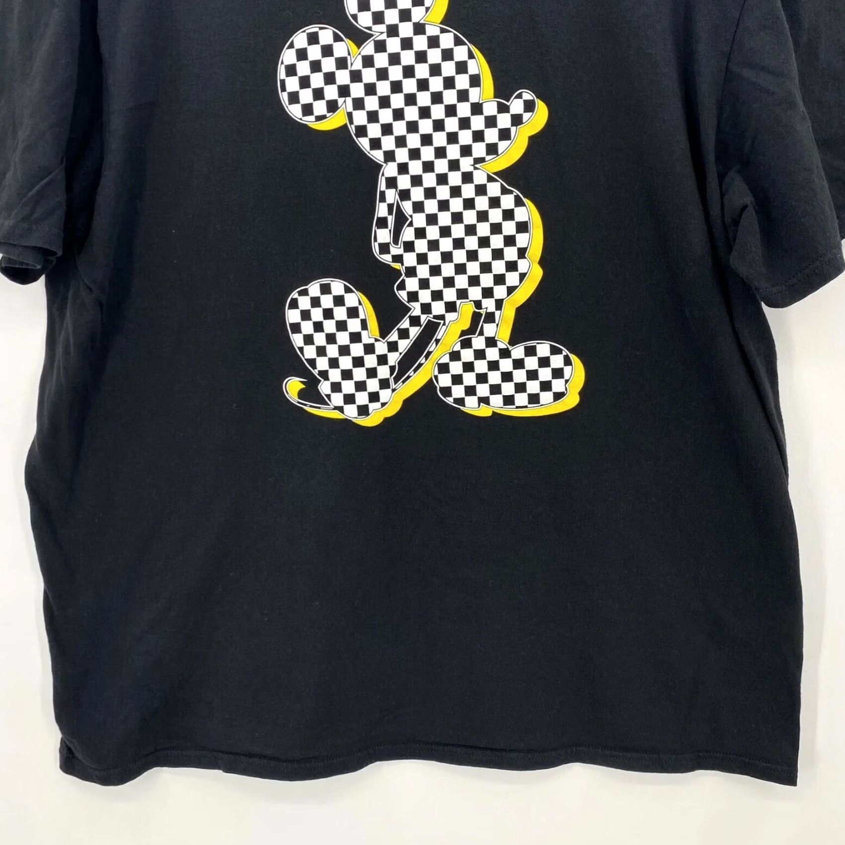 Disney Disney T-Shirt Men's XL Black Mickey Mouse Logo Short Sleeve 90s Size US XL / EU 56 / 4 - 3 Thumbnail