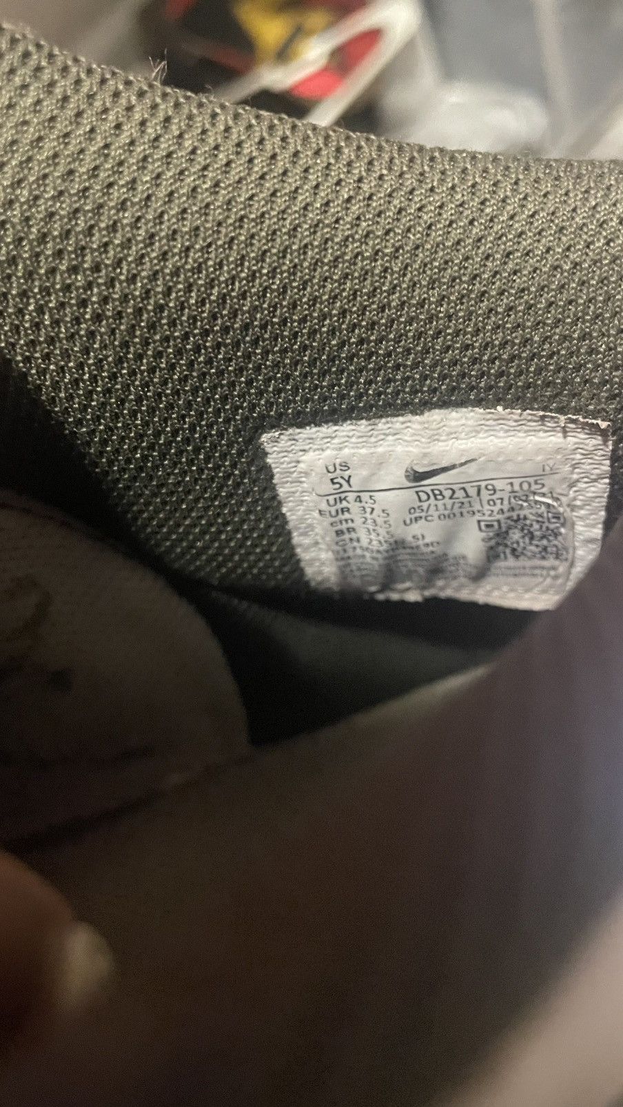 Nike hightop jordan’s Size US 5 / IT 35 - 1 Thumbnail