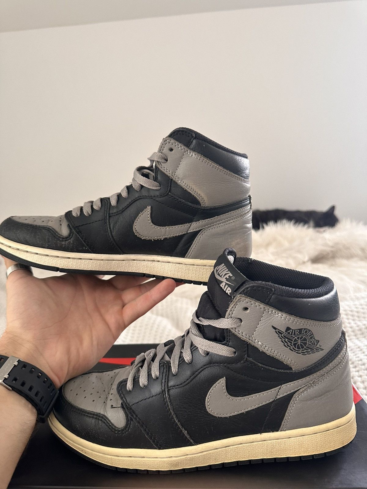Jordan Brand × Nike Jordan 1 Shadow 2018 Size US 8 / EU 41 - 4 Thumbnail