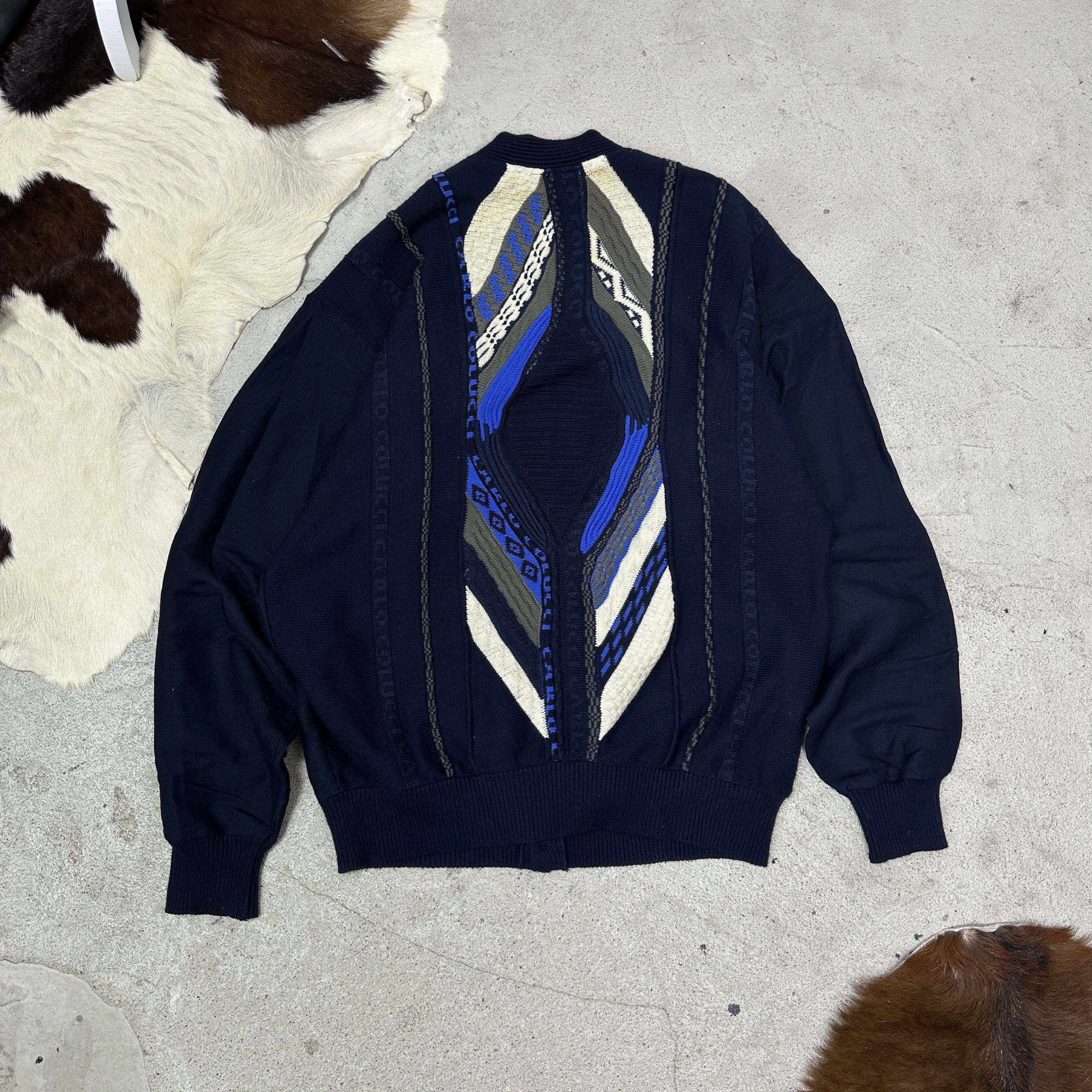 Carlo Colucci Vintage Casual Preppy Old Money Carlo Colucii Cardigan 00s Size US M / EU 48-50 / 2 - 5 Thumbnail