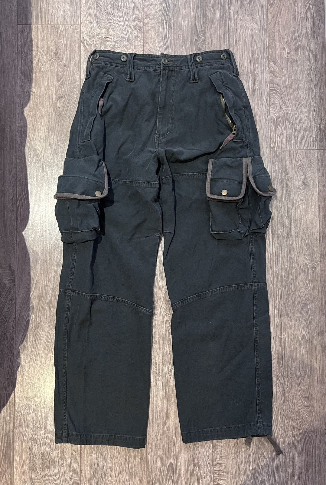 Vintage Vintage Over-dyed Military Cargo Pants Size US 28 / EU 44 - 1 Thumbnail
