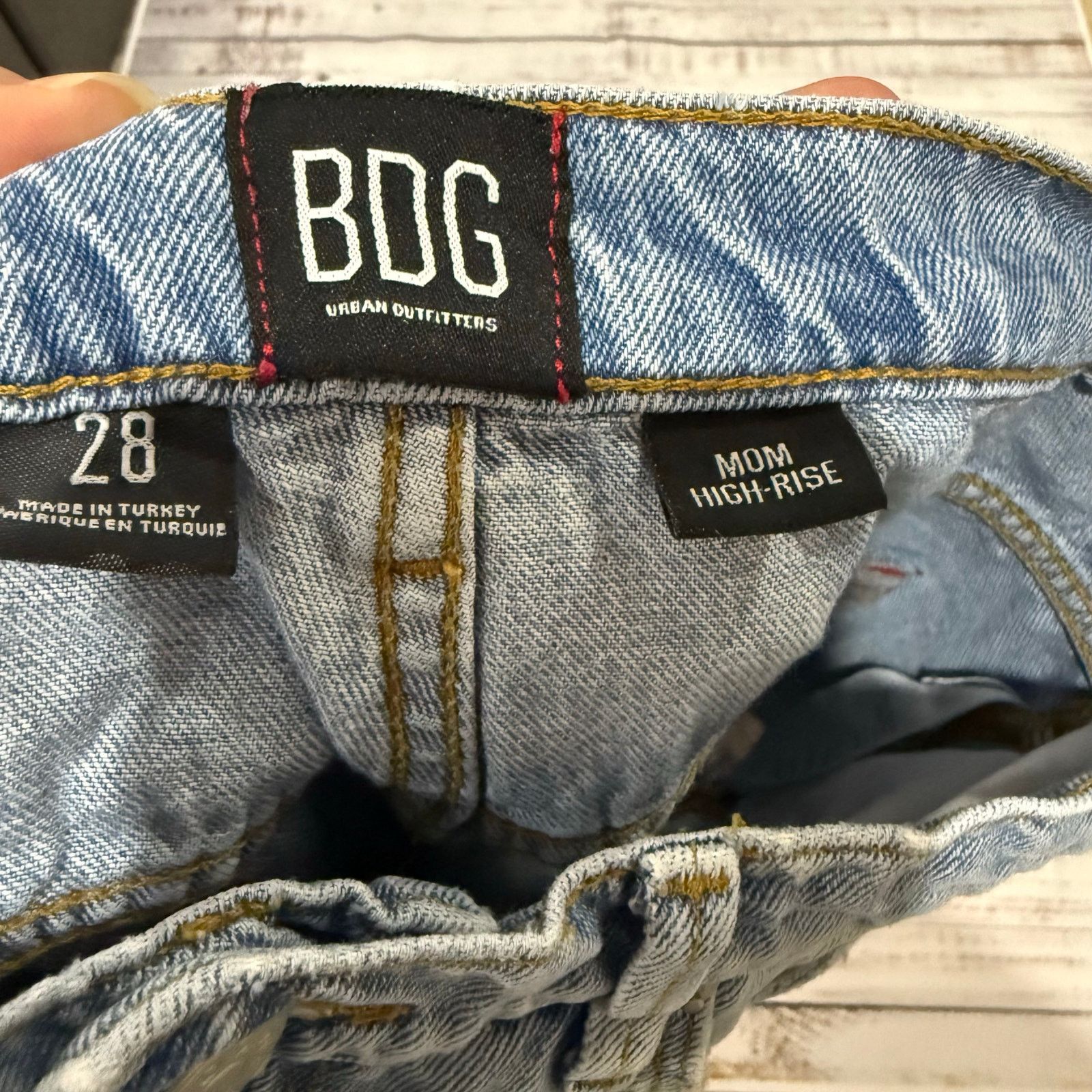 Bdg BDG Urban Outfitters Jeans Womens Size 28 Mom High Rise Size 28" / US 6 / IT 42 - 2 Thumbnail
