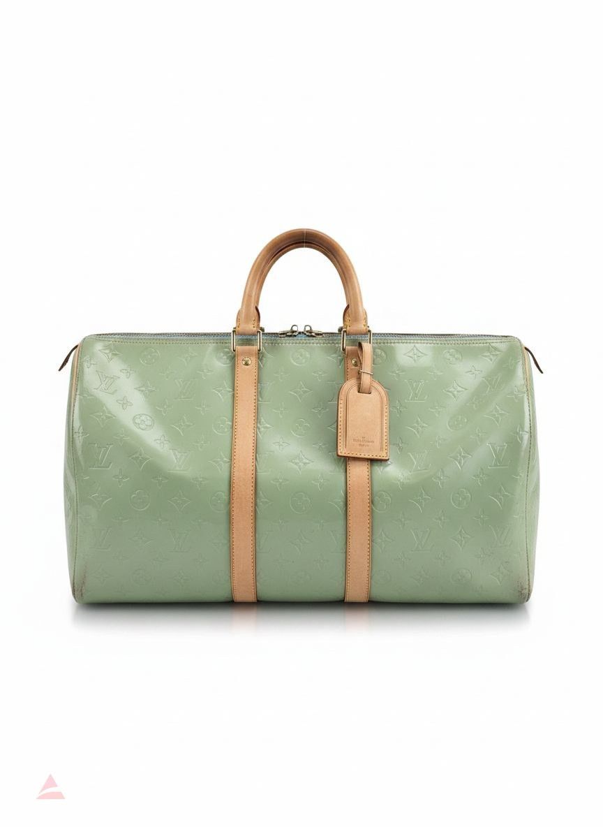 Louis Vuitton Louis Vuitton - Keepall 50 Monogram Vernis Leather Preloved Size ONE SIZE - 1 Thumbnail