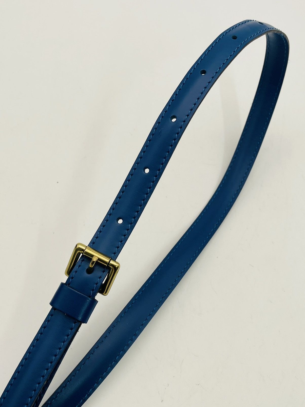Louis Vuitton Alma PM Blue Leather Epi 2-Way Shoulder Strap Size ONE SIZE - 17 Thumbnail