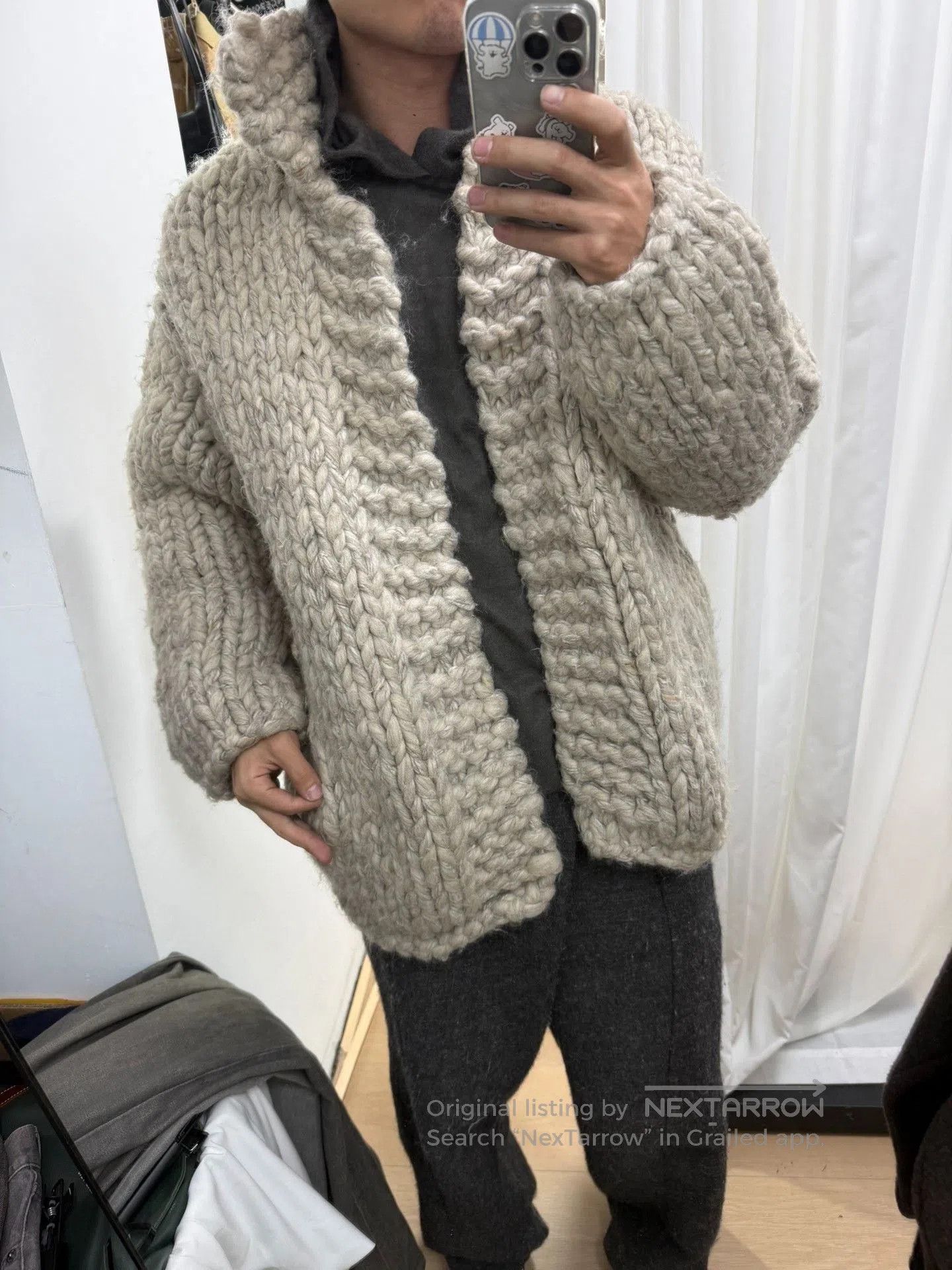 Other Yohji Yamamoto Thick Knit Sweater Coat. Size US L / EU 52-54 / 3 - 9 Thumbnail