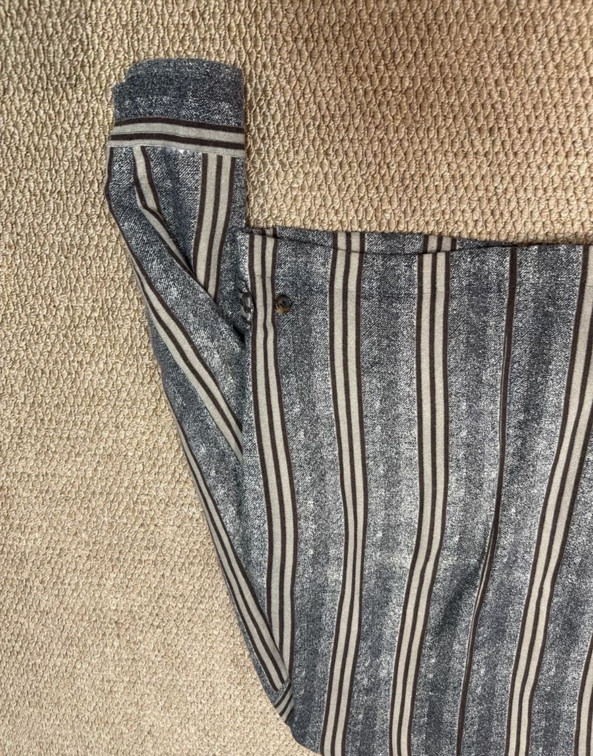 Comme des Garcons SHIRT Comme des Garçons SHIRT Striped Zip-Up Jacket K23 Size US M / EU 48-50 / 2 - 8 Thumbnail