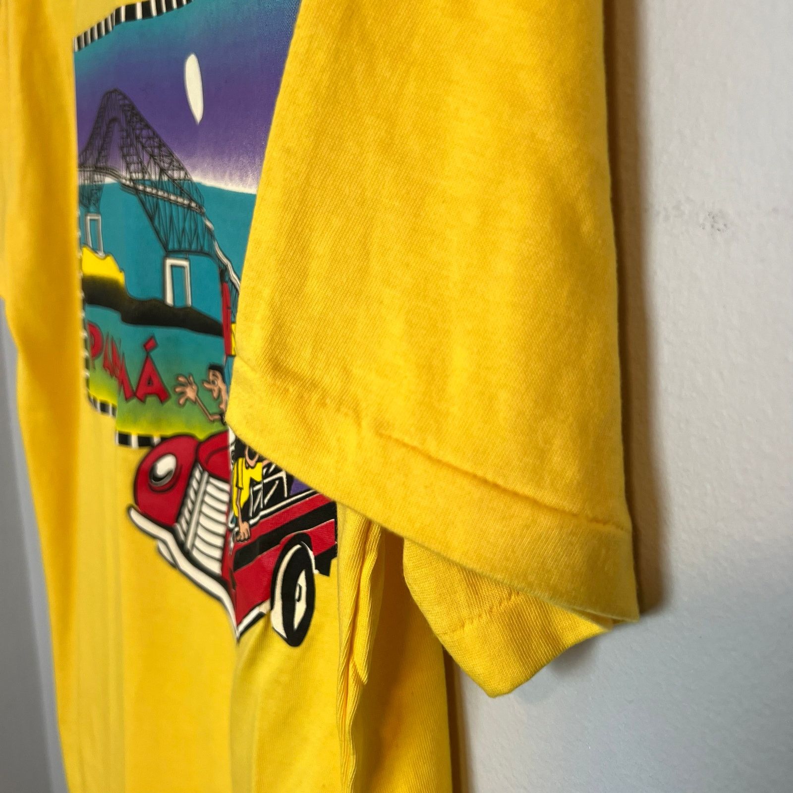 Vintage Vintage Panama Travel Single Stitch 80s T-Shirt Mens Size XL Size US L / EU 52-54 / 3 - 5 Thumbnail