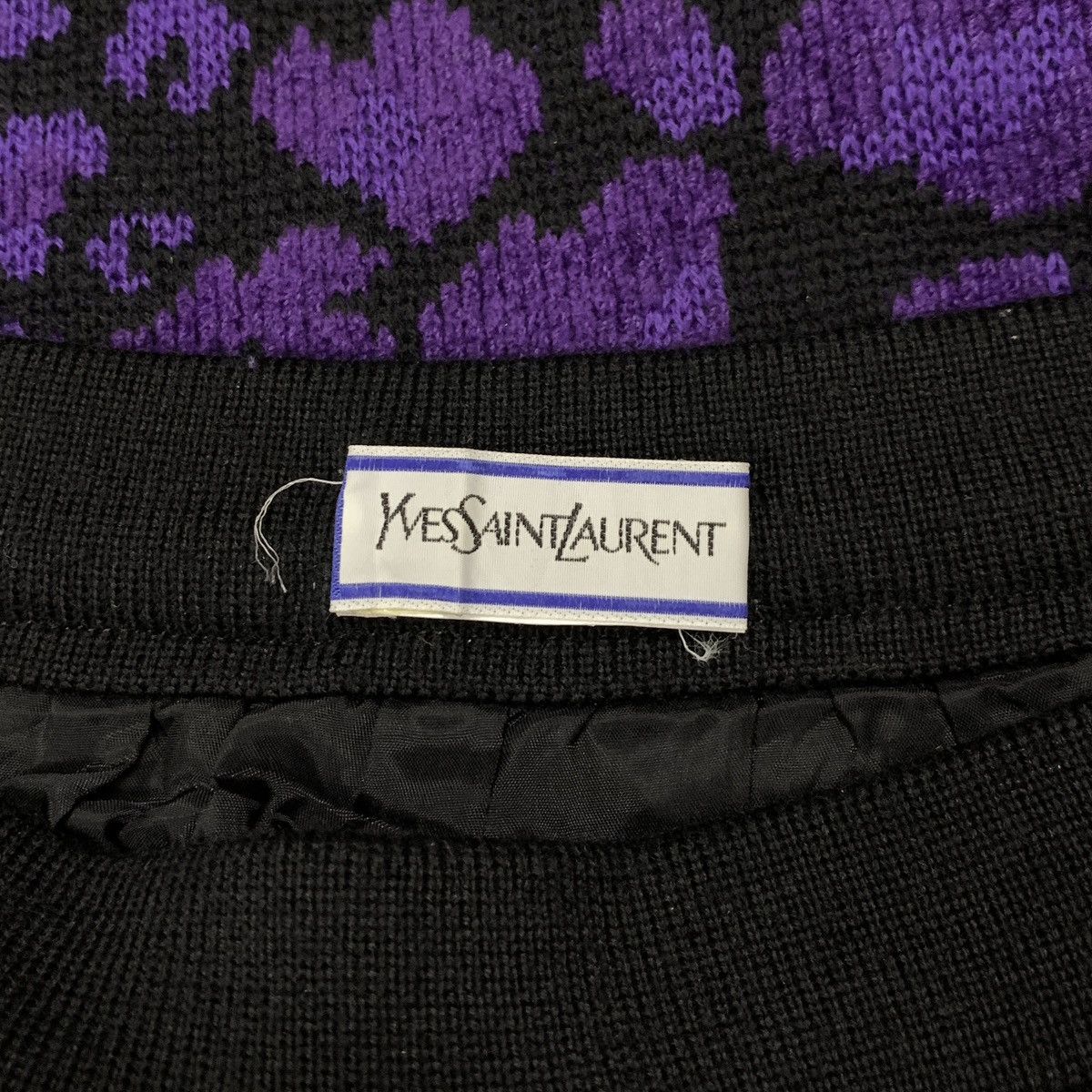 Yves Saint Laurent Vtg Yvest Saint Laurent Mohair Midi Skirt Size 30" / US 8 / IT 44 - 4 Thumbnail