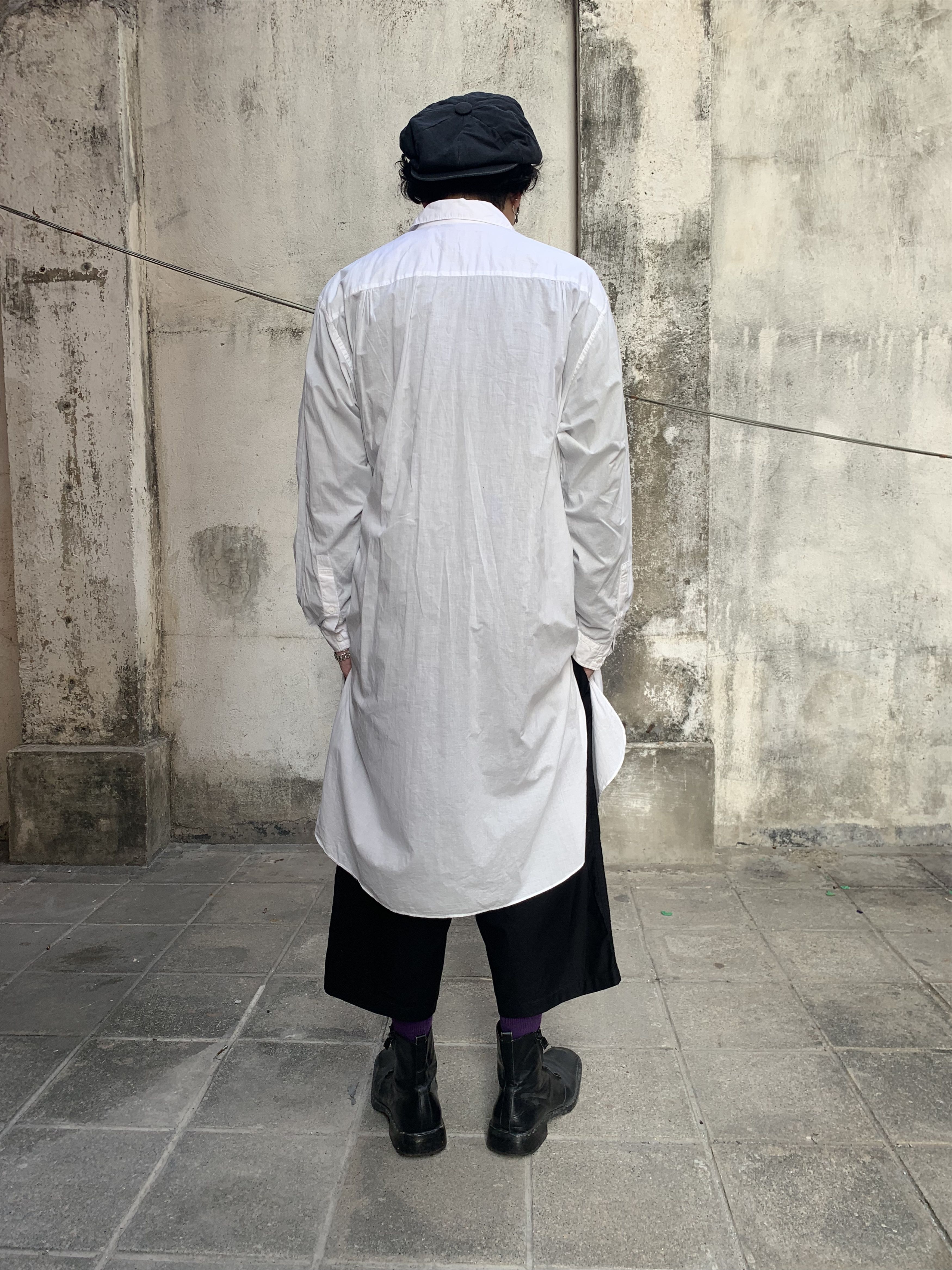 Yohji Yamamoto Yohji Yamamoto Pour Homme the Power of White Shirt Size US L / EU 52-54 / 3 - 5 Thumbnail