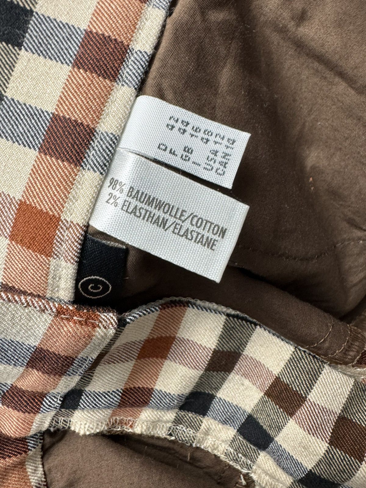 DAKS × Vintage Vintage y2k Daks London pattern checked pants straight fit Size US 32 / EU 48 - 17 Thumbnail