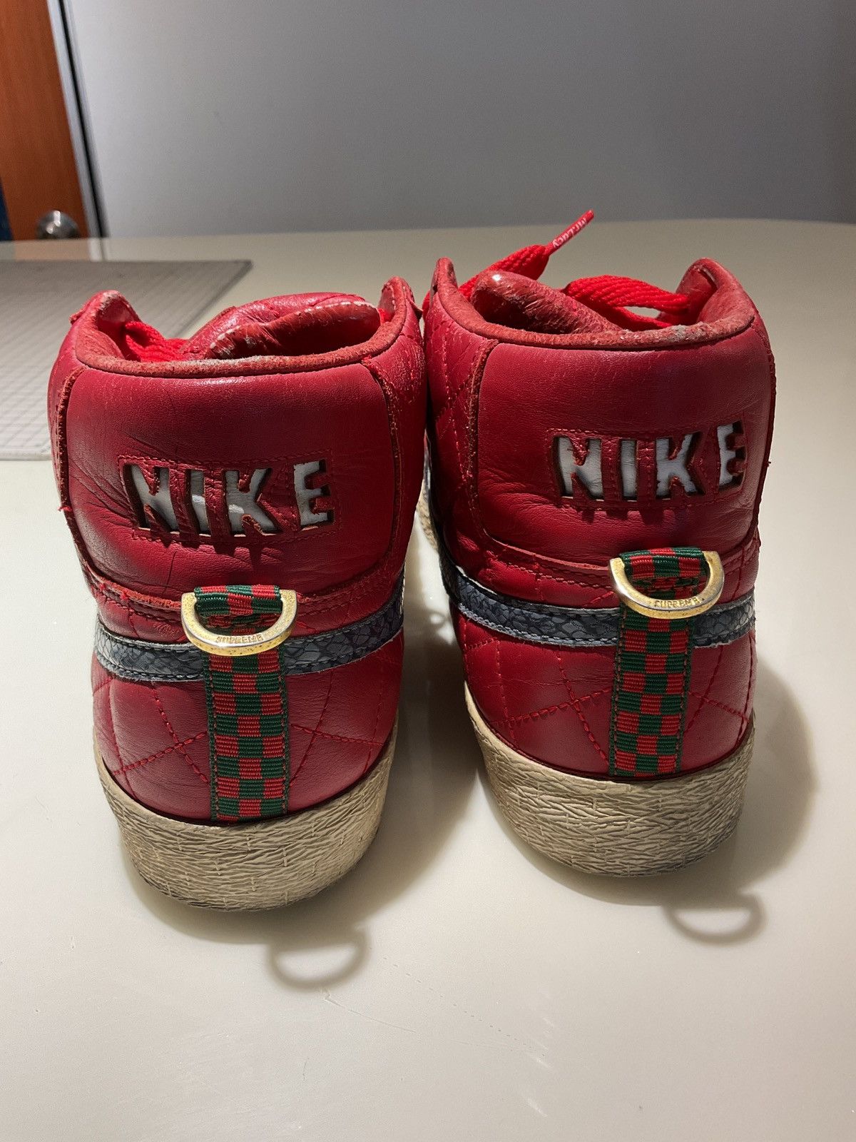 Nike × Supreme Nike SB Blazer Supreme Red 2006 Size9 Size US 9 / EU 42 - 10 Thumbnail