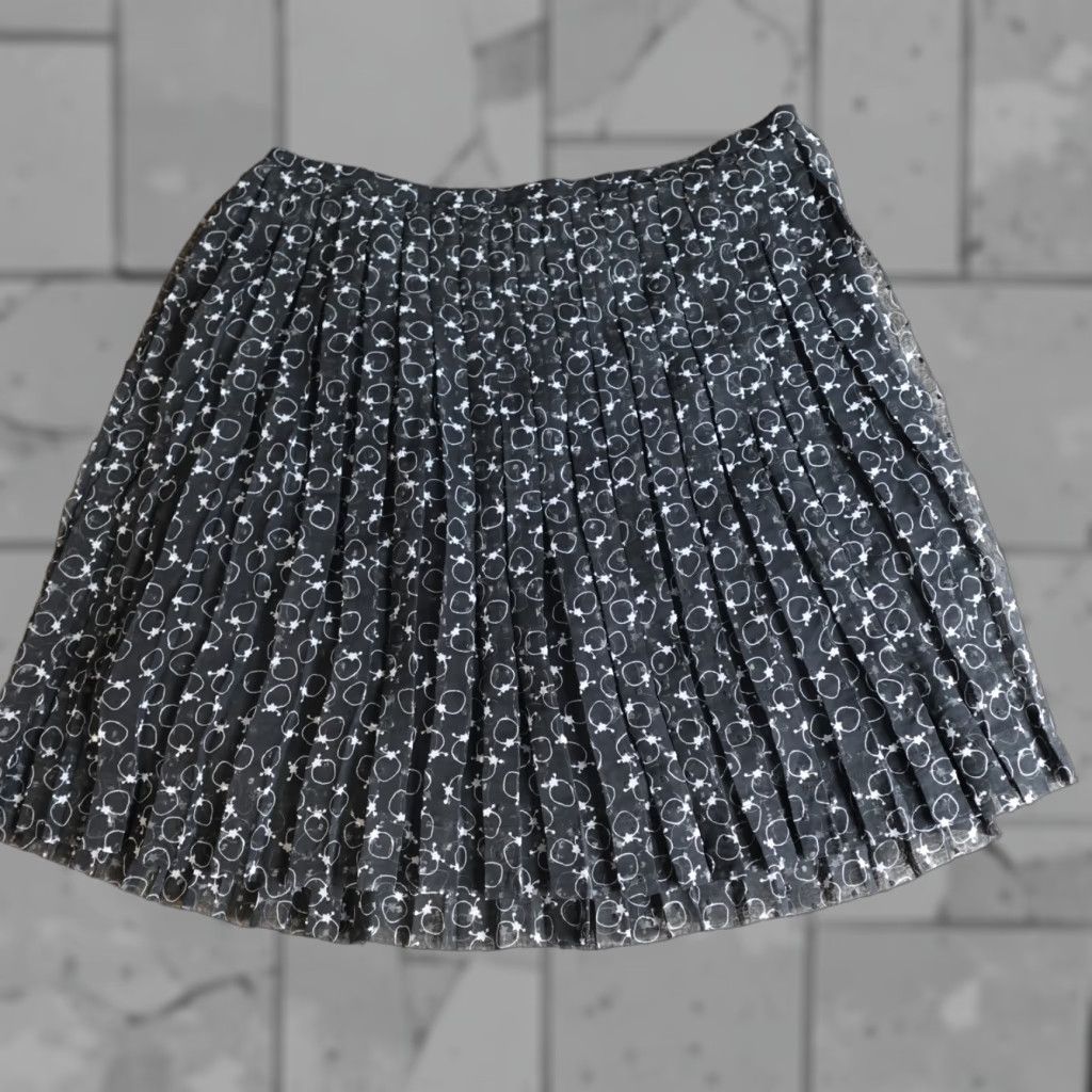 See By Chloe Womens Skirt Medium 6 Pleated Short
