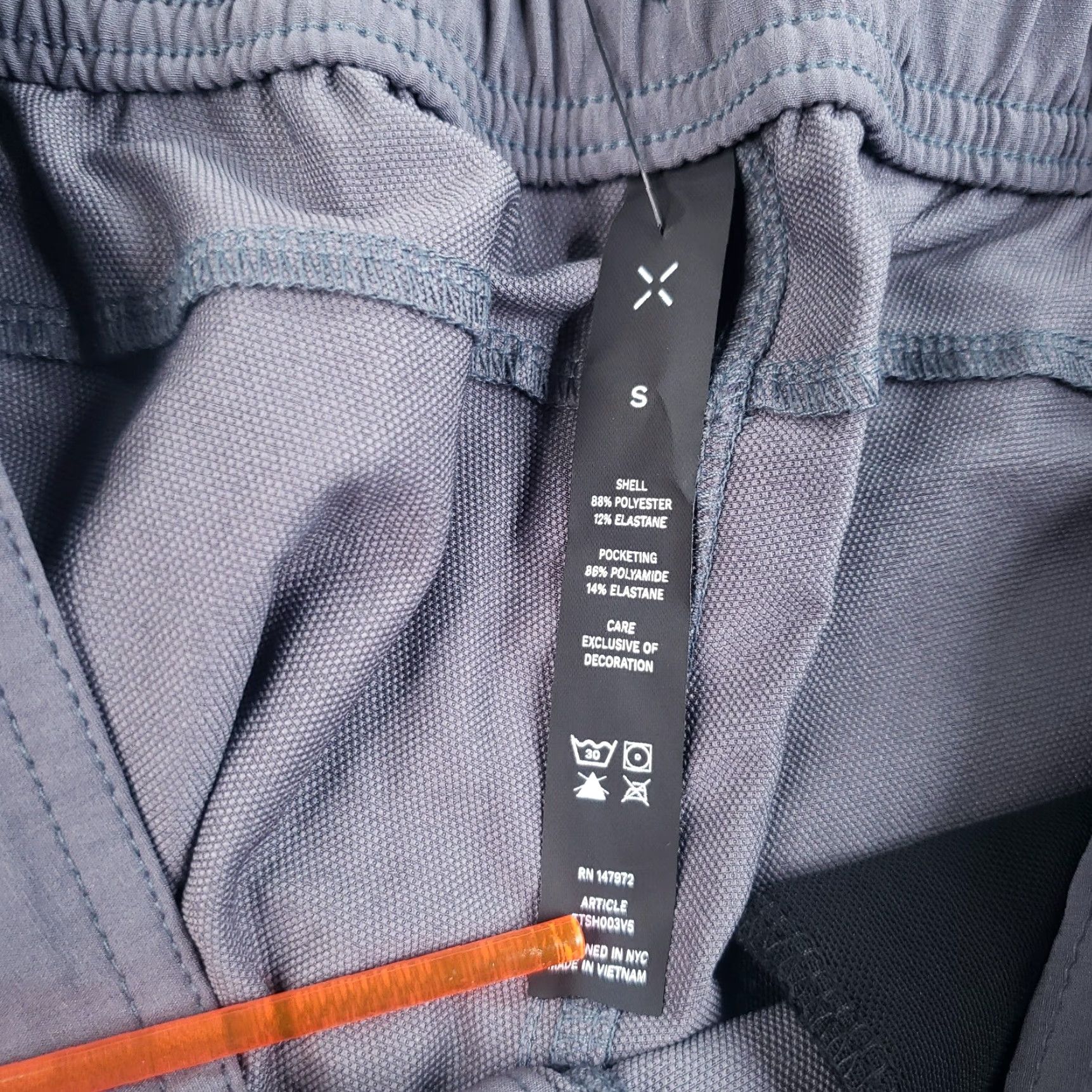 Ten Thousand Ten Thousand Foundation Shorts Mens Small Gray 7 in Inseam Pocket Stretch Athletic Short Size US 29 - 7 Thumbnail