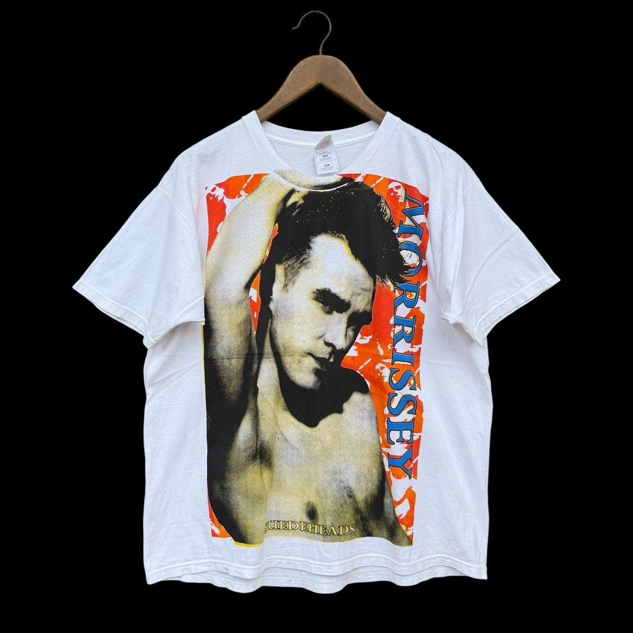 Band Tees Morrissey Suedeheads Modern Bootleg Band T-shirt Vintage Size US XL / EU 56 / 4 - 1 Thumbnail