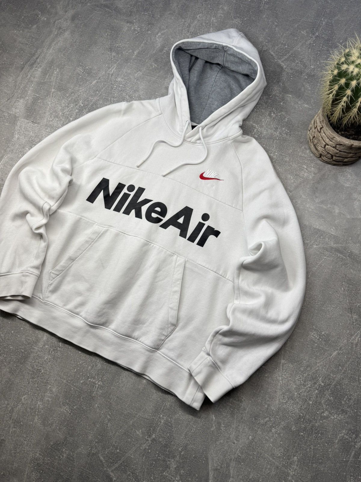 Nike Nike Air Big Logo Hoodie Size US M / EU 48-50 / 2 - 1 Thumbnail
