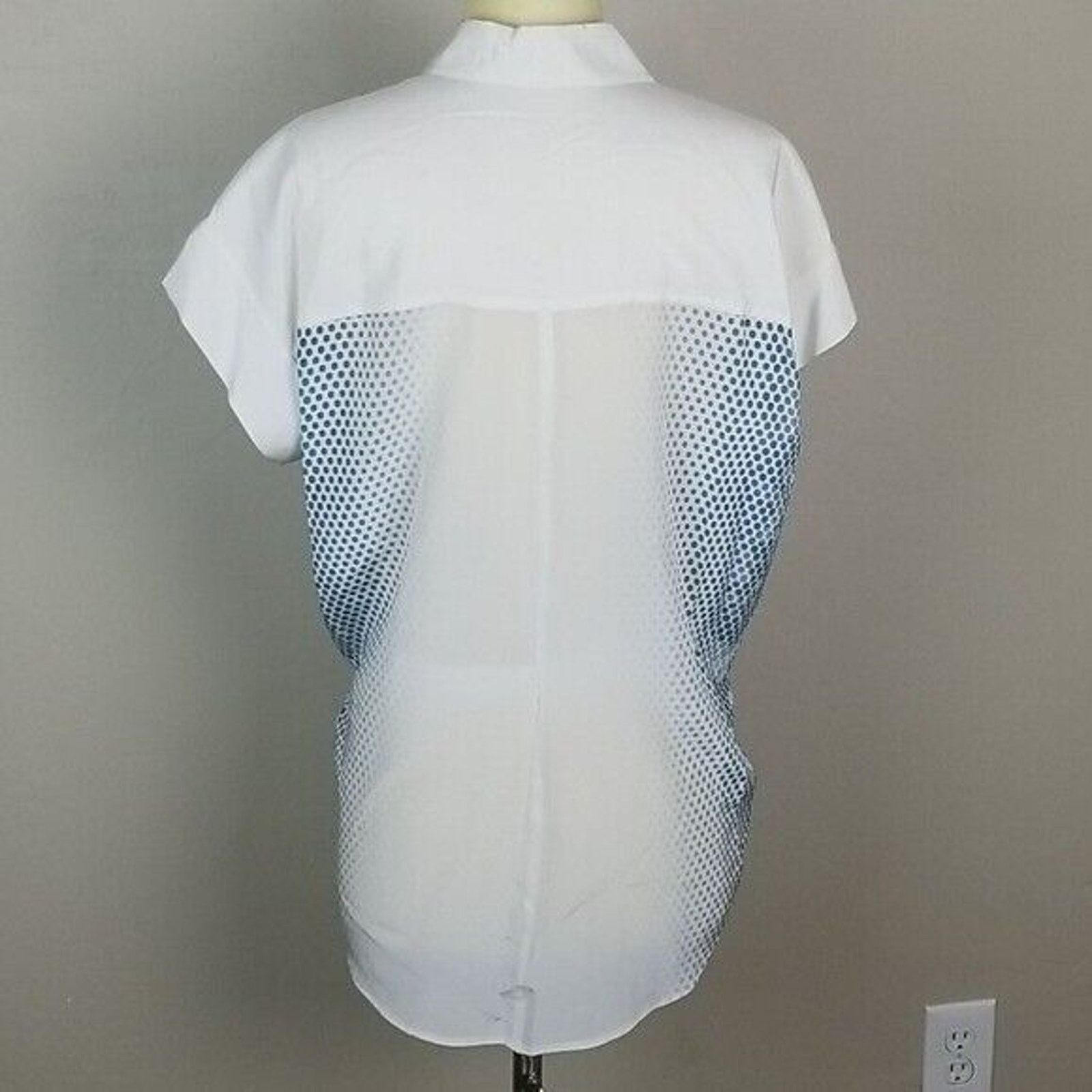 Alexander Wang Alexander Wang Womens Floral Silk Blouse 4 Designer Luxury Size S / US 4 / IT 40 - 5 Thumbnail